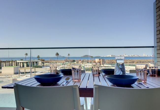 Los Flamencos, une station balnéaire sur les rives de la Mar Menor.